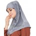 Jersey Instant Hijab - Grey